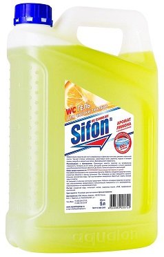 Средство для сантехники Sifon WC гель Аромат лимона 5 л