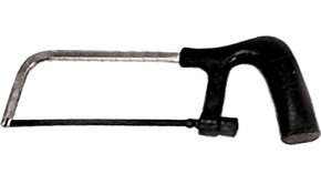 Ножовка по металлу Юниор (пласт.черная ручка) 150 мм