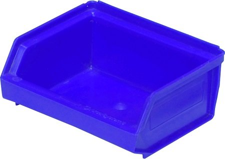 Ящик пластиковый серии 7000 96х105х45, цвет синий.
