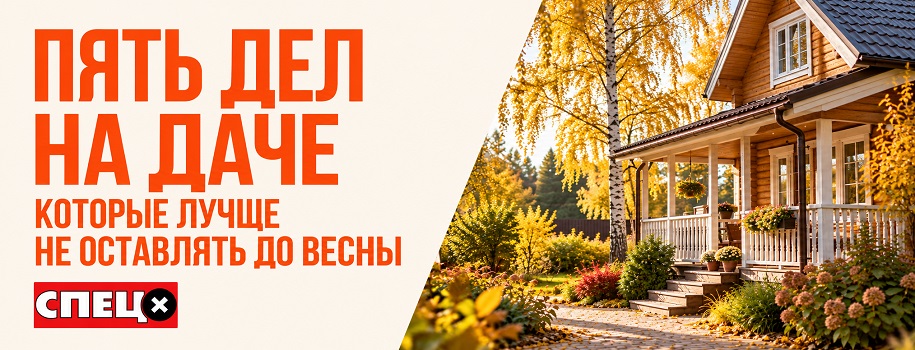 Пять дел на даче, которые лучше не оставлять до весны