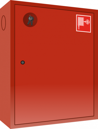 Шкаф ШПК-310 НЗК (навесной, закрытый, красный) 540х650х230мм