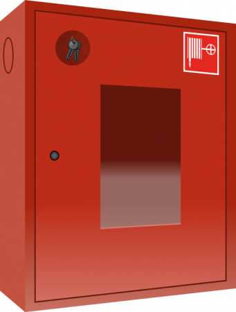 Шкаф ШПК-310 НОК (навесной, открытый красный) 540х650х230мм