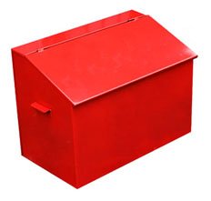 Ящик для песка 0,3 куб.м. сварной, 900х700х500