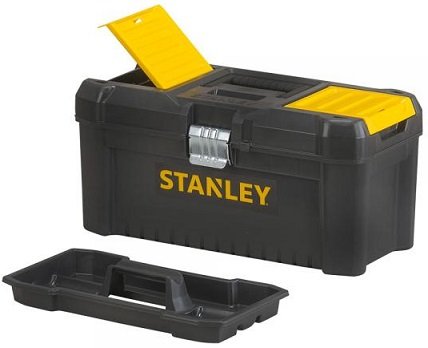 Ящик для инструмента Essential TB металлический замок STANLEY STST1-75518, 16''