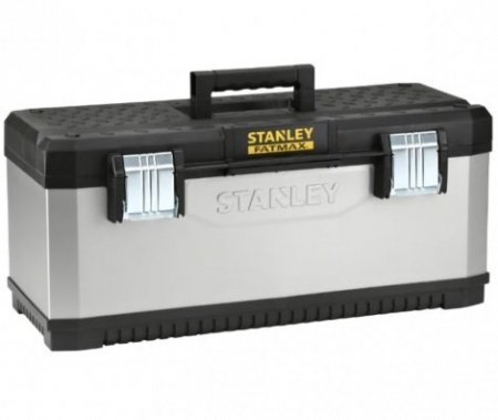 Ящик для инструмента FatMax металлопластмассовый серый (26180) STANLEY 1-95-617, 26''/67,2х29,3х29,5 см