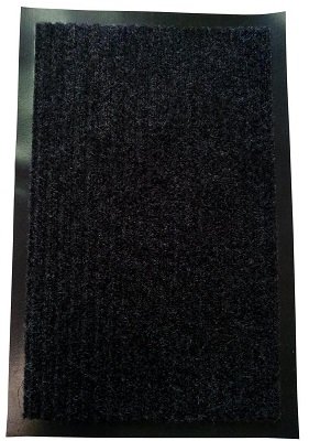 Коврик входной влаговпитывающий ворсовый Т202/5 80х120 см темно-серый