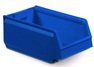 Ящик пластиковый серии 9000 350х206х150, цвет синий. + Панель + Разделитель длины 2шт