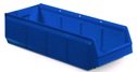 Ящик пластиковый серии 9000 600х230х150, цвет синий. + Разделитель длины 2шт