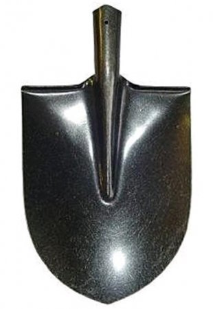 Лопата штыковая ЛШУ (американка) рельсовая сталь 65Г, 230х295х390, лист 1,5мм (без черенка)