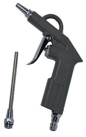 Пистолет PEGAS продувочный с длинным носиком, металический