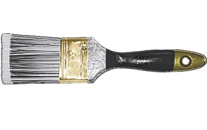 Кисть флейцевая Стайл искусственная черно-белая щетина art.F04 2"(50 мм)