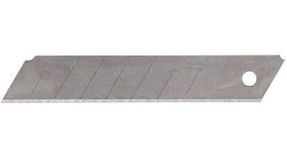 Лезвия для ножа технического 18 мм (за 10 шт.) "отламывающиеся" в пенале