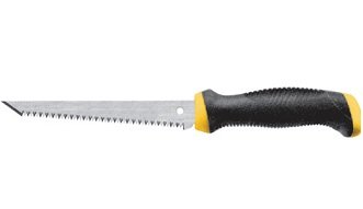 Ножовка для гипсокартона, каленый зуб, прорезиненая ручка, 150 мм FIT IT