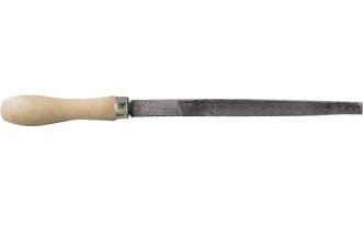 Напильник, дерев. ручка, трехгранный, 150 мм