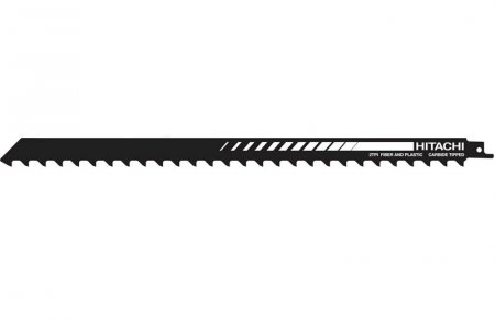 Полотно ножовочное Hikoki S2041HM (2 шт)  HM/CT/400 мм  По стекловолокну, пенопласту, кирпичу