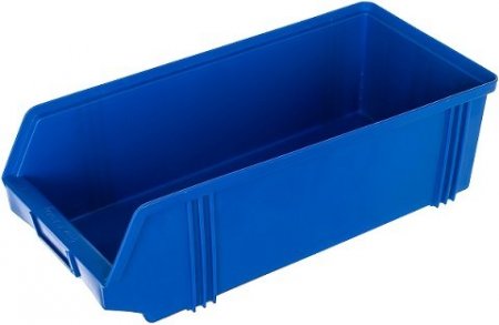 Ящик пластиковый серии 7000 500х230х150, цвет синий.