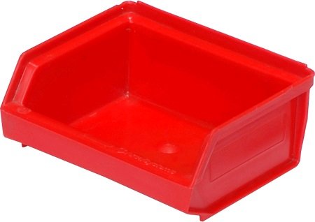 Ящик пластиковый серии 7000 96 х 105 х 45, цвет красный.
