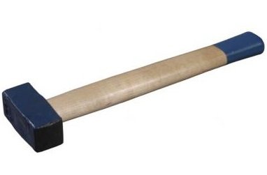 Кувалда  2 кг квадратная с деревянной ручкой (аналог кованной)