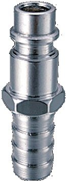 Разъемное соединение рапид (штуцер), елочка 8мм с обжимным кольцом 8х13мм FUBAG