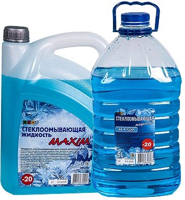 Стеклоомывающая жидкость "Максим" -10С 4 литра ПЭТ