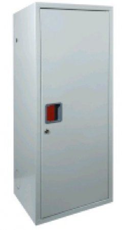 Шкаф для газового баллона ТМ-3 (1 х 50л) разборный 420х1100х400 (замок, евроручка)