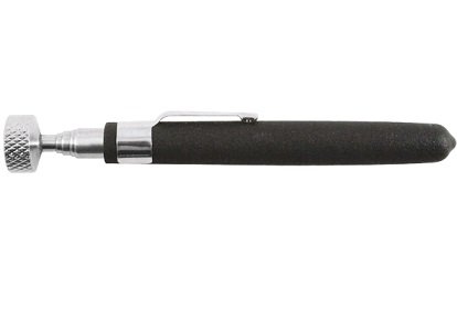Магнит телескопический,165-635 мм, инструментальная сталь, ручка с ПВХ покрытием