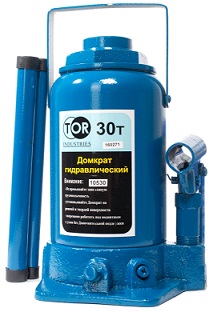 Домкрат бутылочный гидравлический (16 т) TOR-T91604 TORIN