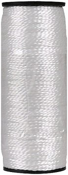 Шнур разметочный капроновый 1,5 мм х 100 м, белый РОС