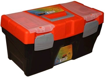 Ящик для инструмента М-50 с лотком и 2 органайзерами 500х250х260