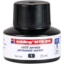 Чернила для маркеров Edding E-MTK25/1, 25 мл, черные