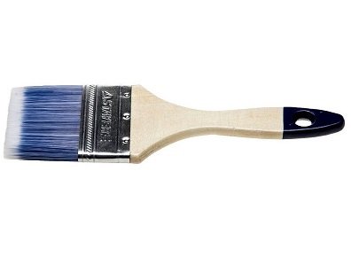 Кисть плоская STAYER "AQUA-STANDARD", искусственная щетина, деревянная ручка, 50мм