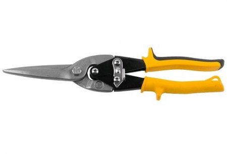 Ножницы по металлу рычажные STAYER "MAX-Cut" 290мм, прямые удлиненные, кованая Cr-V сталь, холоднока