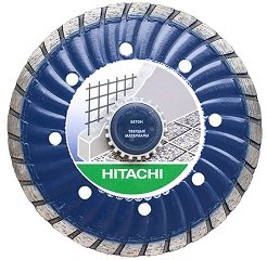 Диск алмазный отрезной Hitachi 125х2,4х22,2 CDTS; сплошной, по бетону и твердым материалам