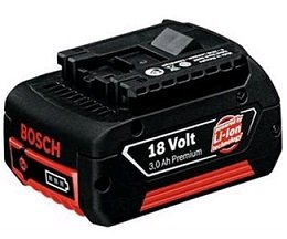 Аккумулятор (батарея) Bosch 18,0 V; 3,0 А/ч (Li-ion)