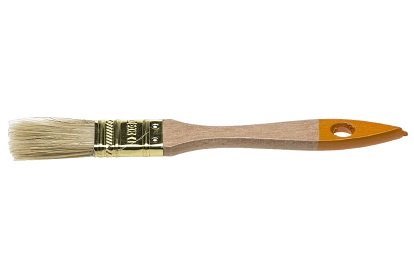 Кисть флейцевая DEXX "ПРАКТИК" , деревянная ручка, натуральная щетина, индивидуальная упаковка, 20мм