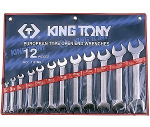 Набор рожковых ключей, 6-32 мм, 12 предметов KING TONY 1112MR