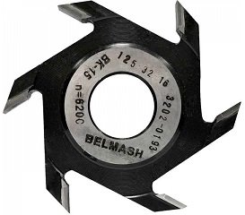 Фреза пазовая, BELMASH 125х32х16 мм, RF0032A