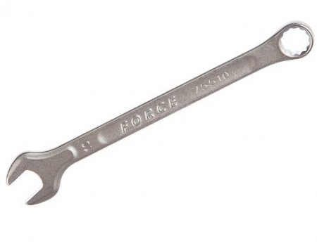 Ключ комбинированный F-75510: 12-гранный 10мм "FORCE"/10